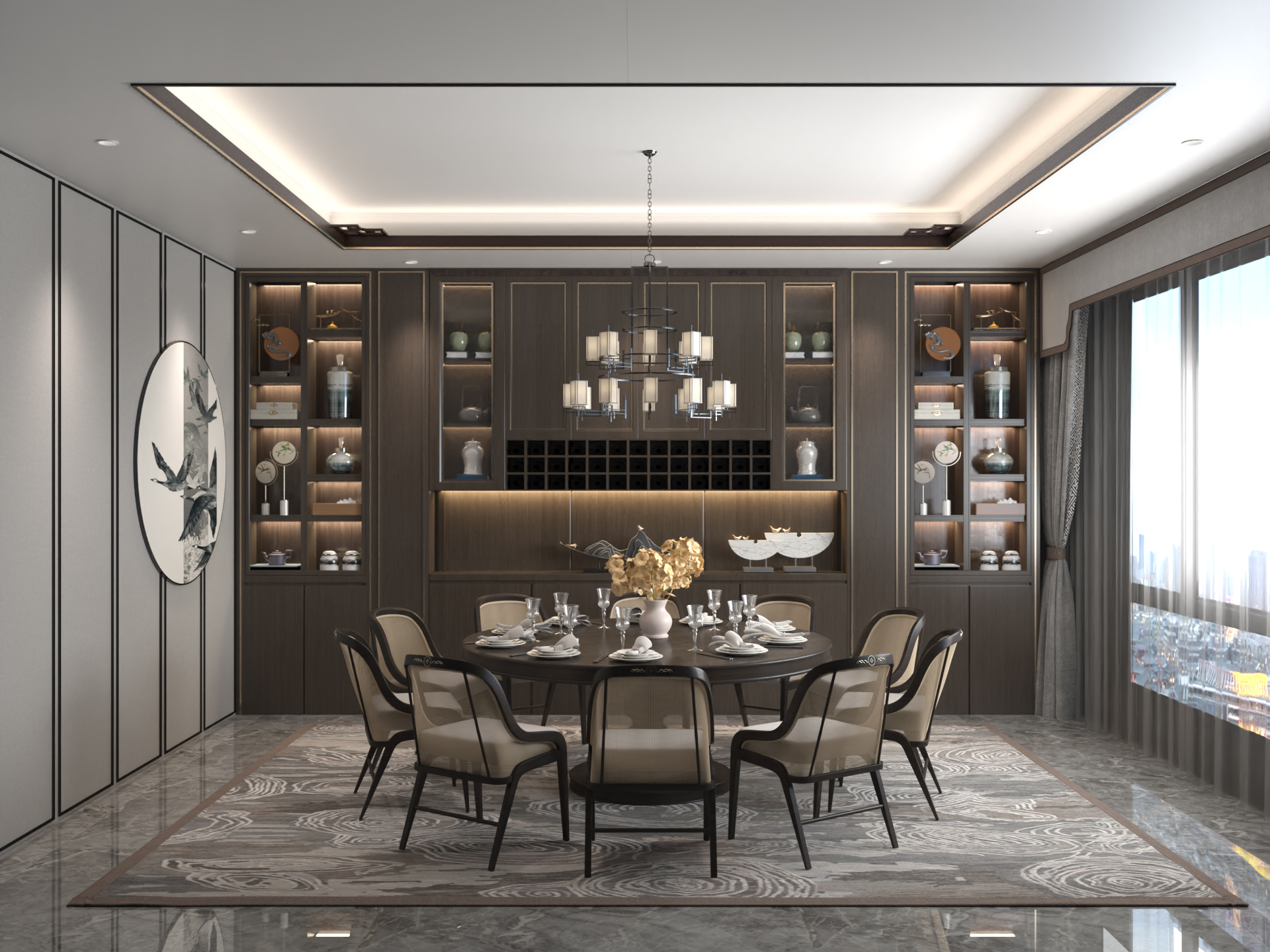 【TV.P】鏡空蜂窩大板演繹大境，美出新高度！