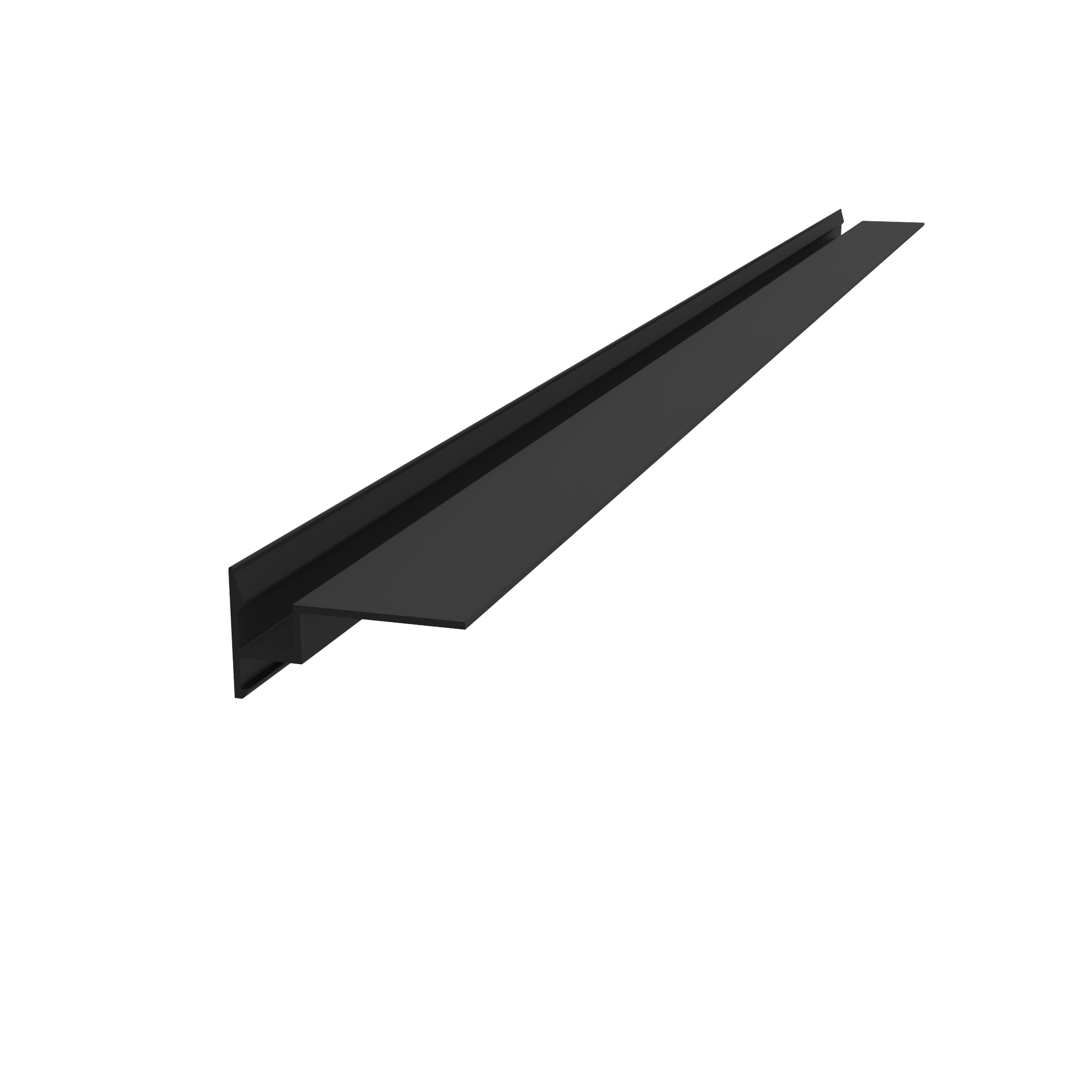 集成吊頂其他配件4S蜂窩板.轉換型材（9x12啞光黑）效果圖